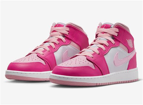 nike jordan 1 mid damen pink|nike jordan 1 women's pink.